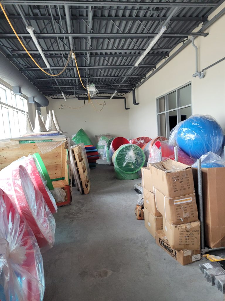 May 2021 Playground equipment is here!